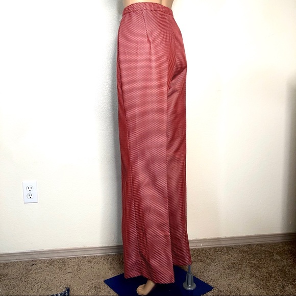 Vintage 70s High Waisted Wide Leg Pants - Picture 7 of 8
